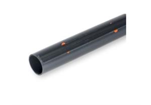 KSR-Längsverschluss-Rohr aus PE glatt Ø 92/80mm L 5m
