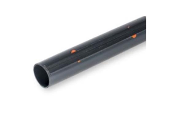 KSR-Längsverschluss-Rohr aus PE glatt Ø 112/100mm L 5m