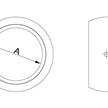 Kugel Aluminium Ø 70 mm - Kugelkupplung-System - 050 | Bild 2