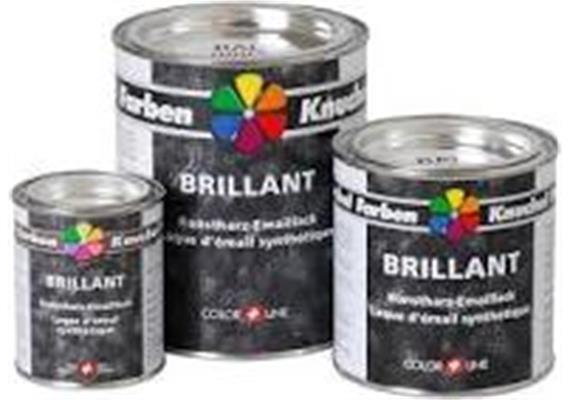 Kunstharz-Emaillack Brillant 750 ml,schwarz Ral 9005 Metall und Holz + CHF 0.72 VOC Taxe