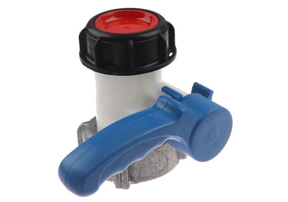 Kunststoff-Auslaufhahn DN50 / 75mm, passend zu IBC Tank/Container 1000 Liter