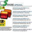 LED Schluss-,Blink- und Bremsleuchte rot/gelb 100x95x32 12V mit Kabel | Bild 3