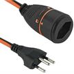 LOCKXTEND Verlängerungskabel 20 m Typ 12 1mm2 orange/schwarz - EHD | Bild 2