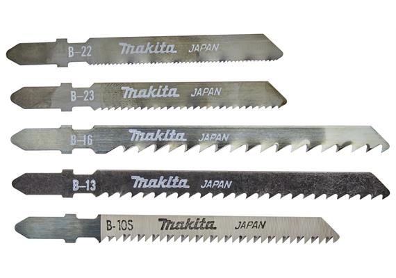 MAKITA 5 Stichsägeblätter-Set A-86898 Für Metall Holz Kunststoff