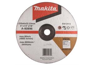 Makita A-80896 Schruppscheibe Ø230 mm 6 x 22.2mm für Eselstahl INOX