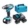 MAKITA Akku-Bohrschrauber LXT 18V DDF482RTJ 62/36Nm inkl. 2x 5.0Ah Akku + Ladegerät