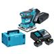 MAKITA Akku Exzenterschleifer LXT 18V DBO484RTJ mit 2x 5.0Ah Akku + Ladegerät - MAK