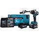 MAKITA Akku Schlagbohrmaschine HP001G 40VMAX mit 2 4Ah Akku + Ladegerät XGT