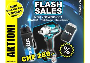 MAKITA Akku-Schlagschrauber LXT 18V DTW300-SET 1/2" 100/160/210/330 Nm M10-M20
