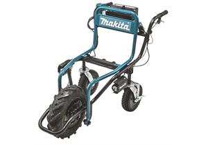 Makita Akku Schubkarre (Garette) 18V DCU180Z ohne Aufbau, 130kg belastbar m. Bremse - MAK