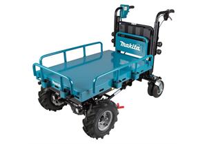 MAKITA Akku-Schubkarre mit Elektro-Antrieb und Hubtisch LXT 2x18V DCU601Z