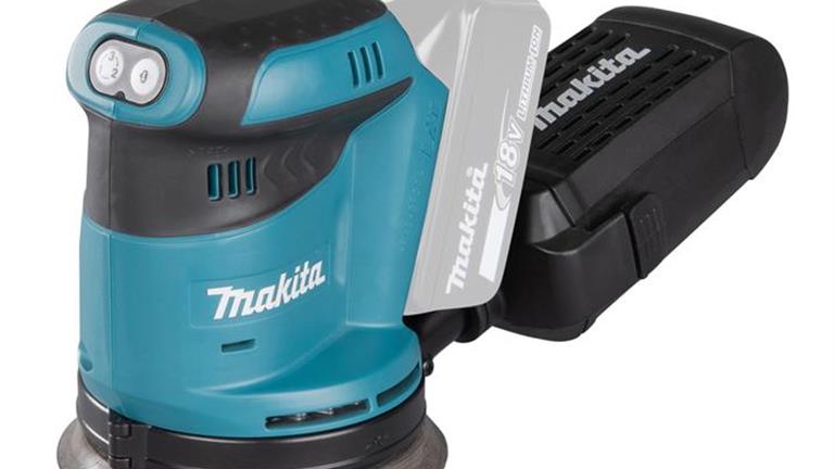 MAKITA Akku Schwingschleifer LXT 18V DBO382Z Ø 93 x 228 mm 200W