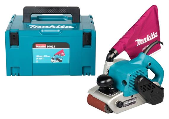 MAKITA Bandschleifer 9403J 230V 1200Watt 100mm (Schleifband 100 x 610 mm) - MAK