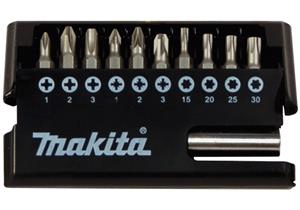 Makita D-30651 Bit Box 11-teilig • PH, PZ, T