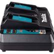 MAKITA Doppel-Schnellladegerät LXT DC18RD 197047-4 LXT 14,4/18V ohne Verpackung - MAK | Bild 3