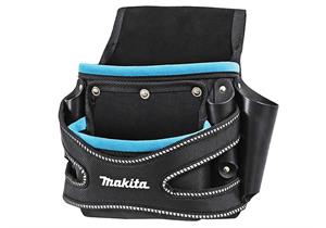 MAKITA Doppel-Tasche P-71750 für Nägel, Schrauben, Werkzeuge zu Werkzeuggürtel - MAK