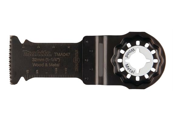 MAKITA Eintauchsägeblätter Holz+Metall BIM TMA047 B-64814 28x50mm L=50mm Epoxy Gips