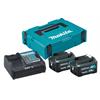 MAKITA Energypack 12V mit 2 Akku 4Ah BL1041B + Ladegerät 197641-2 - MAK