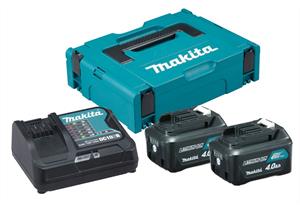 MAKITA Energypack 12V mit 2 Akku 4Ah BL1041B + Ladegerät 197641-2 - MAK