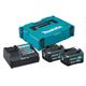 MAKITA Energypack12V 2 x 4Ah mit Ladestandsanzeige und Ladegerät 197641-2