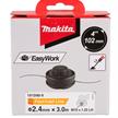 MAKITA Fadenkopf Tap&Go "Easy" 2-Faden M10x1.25 LH Ø 102 mm Faden Ø 3 mm 191D90-9 - MAK | Bild 3