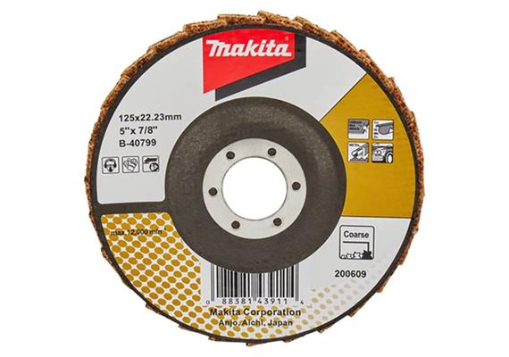 Makita Fächerscheibe hart 125/22,23 Korn 40-60 B-40799 - 394