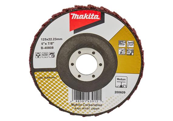 Makita Fächerscheibe mittel 125/22,23 Korn 60-80 B-40808 - 394