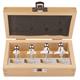 MAKITA Fräser-Set - 4-teilig D-53534 Schaft Ø 8 mm - EHD