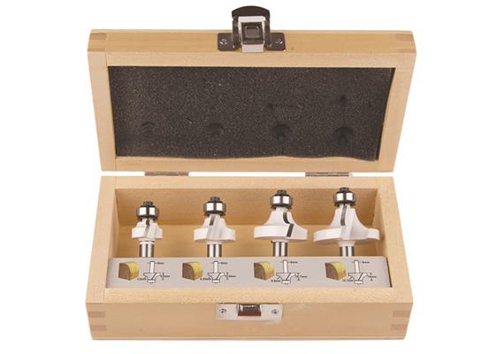 MAKITA Fräser-Set - 4-teilig D-53534 Schaft Ø 8 mm