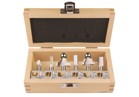 MAKITA Fräser-Set - 6-teilig D-53540 Schaft Ø 8 mm - EHD