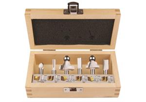 MAKITA Fräser-Set - 6-teilig D-53540 Schaft Ø 8 mm