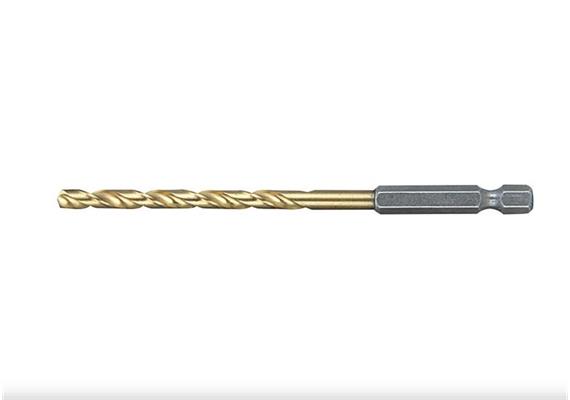 MAKITA HSS-TiN Bohrer mit 1/4" Sechskantschaft Ø 3 X 81 mm D-14928