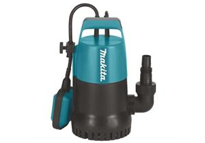 MAKITA Klarwasser Tauchpumpe PF0300 300W 140 L/min max. Förderhöhe 7m - MAK