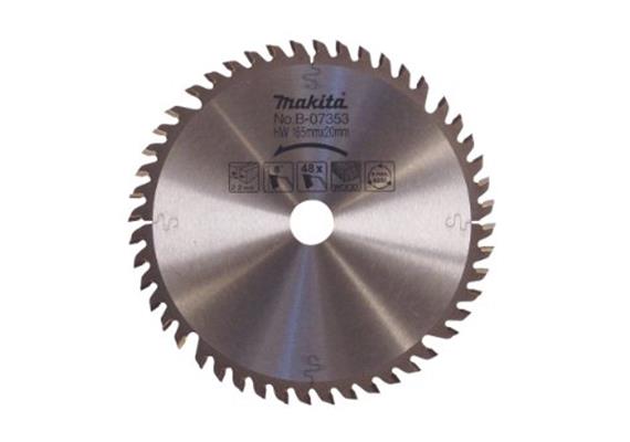 MAKITA Kreissägeblatt 216/30 Blatt / Bohr Ø (mm) : 216/30 • 48 Zähne • Zahnstärke 2,4 mm - 151
