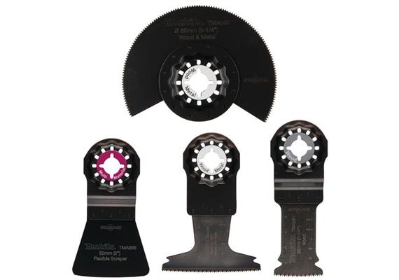 MAKITA Multifunktions-Werkzeug Bodenleger Set B-67505 4 Stück