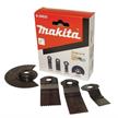MAKITA Multifunktions-Werkzeug Renovations-Set 4 Stück TMA006,TMA009,TMA010,TMA016 - MAK | Bild 2