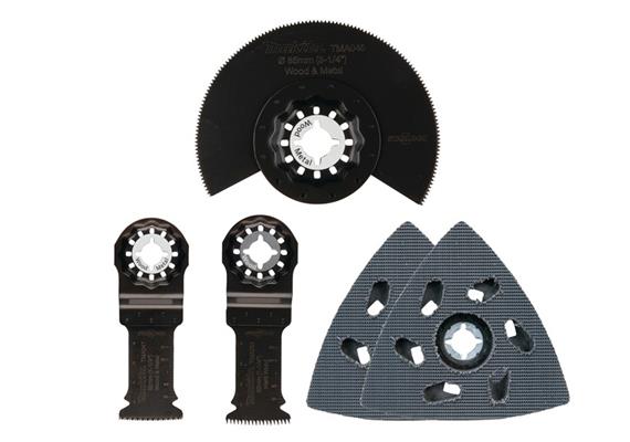 MAKITA Multifunktions-Werkzeug Schreiner Set B-67511 4 Stück