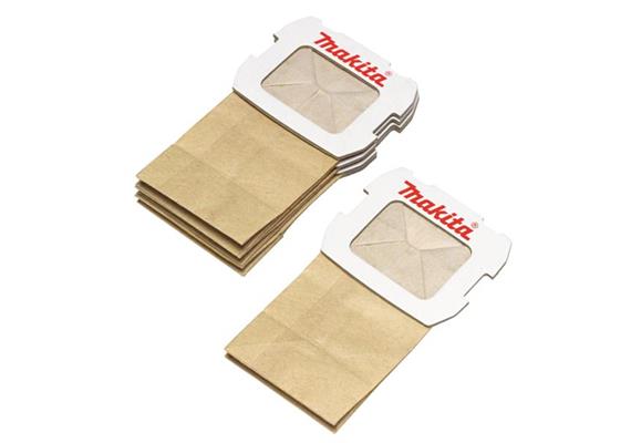 MAKITA Papierstaubsäcke 194746-9 passend zu Schwingschleifer und Exzenterschleifer - MAK