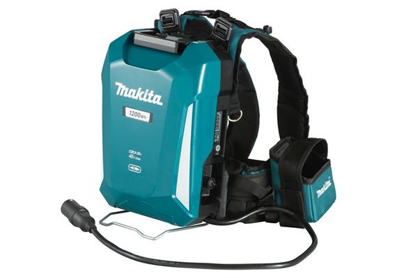 MAKITA Rückentragbarer Akku LXT, 2x18V oder XGT 40V PDC1200A01