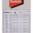 MAKITA Sägekette 35 cm für Kettensägen 191H02-6 1.1mm 3/8" T325 Treibglieder 52 90PX-291 | Bild 4