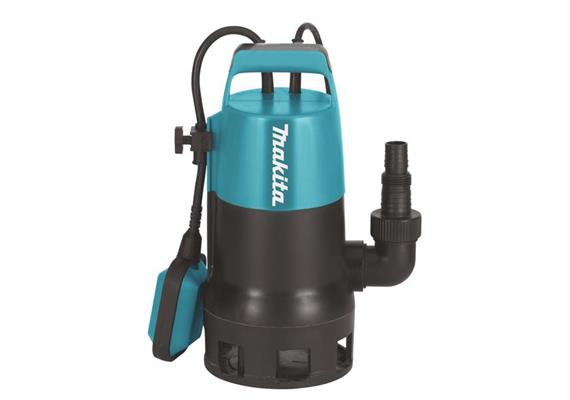 Makita Schmutzwasser Tauchpumpe PF0410 400W 8'400l/h Förderhöhe 5m, max.Tiefe 5m - MAK