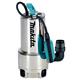 Makita Schmutzwasser Tauchpumpe PF1110 1100W 15'000l/h Förderhöhe 10m, max.Tiefe 5m - MAK