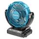 MAKITA Tragbarer Akku-Ventilator LXT 18V DCF102Z Ø 180 mm 4,6 m³/min - MAK