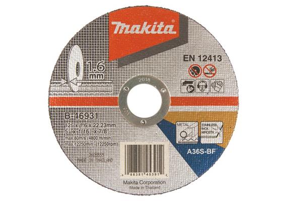Makita Trennscheibe 125/22,23 A36S B-46931 - 394