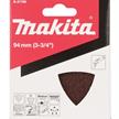 Makita Vlies Delta 93mm Klett Korn 100 Mittlere Körnung für Multifunktionstool B-21799 - MAK | Bild 2