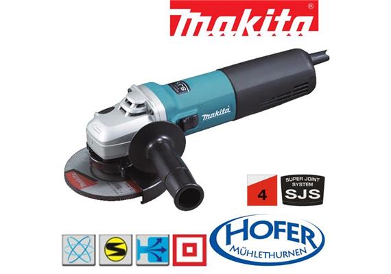MAKITA Winkelschleifer 9565HRZ Ø 125mm 230V 1'100 Watt 2.4kg 12'000U/min
