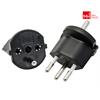 MAX HAURI Fixadapter T12 CH-D Schweiz - Deutschland Schu 3-polig 230V 10A max. - EHD