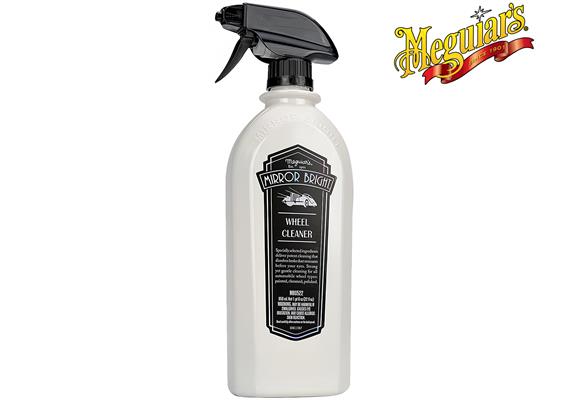 MEGUIARS Mirror Bright Felgenreiniger, 650 ml verfärbt sich Lila beim Einwirken