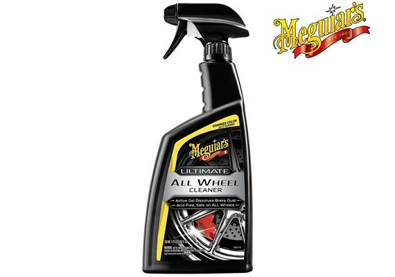 MEGUIARS Ultimate Felgenreiniger, Spray 710 ml löst Bremsstaub ist säurefrei - 039