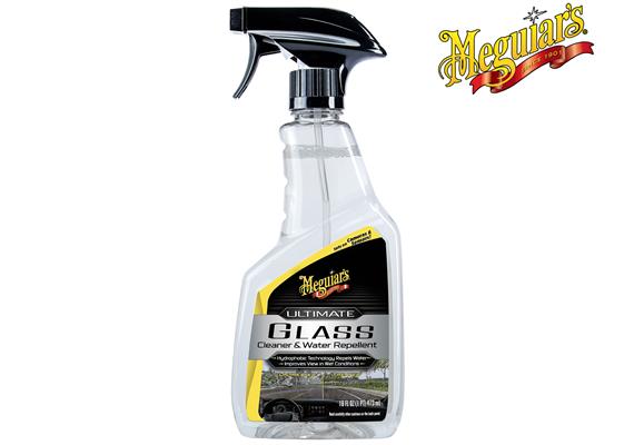 MEGUIARS Ultimate Glass Cleaner & Water Repellent, 473 ml